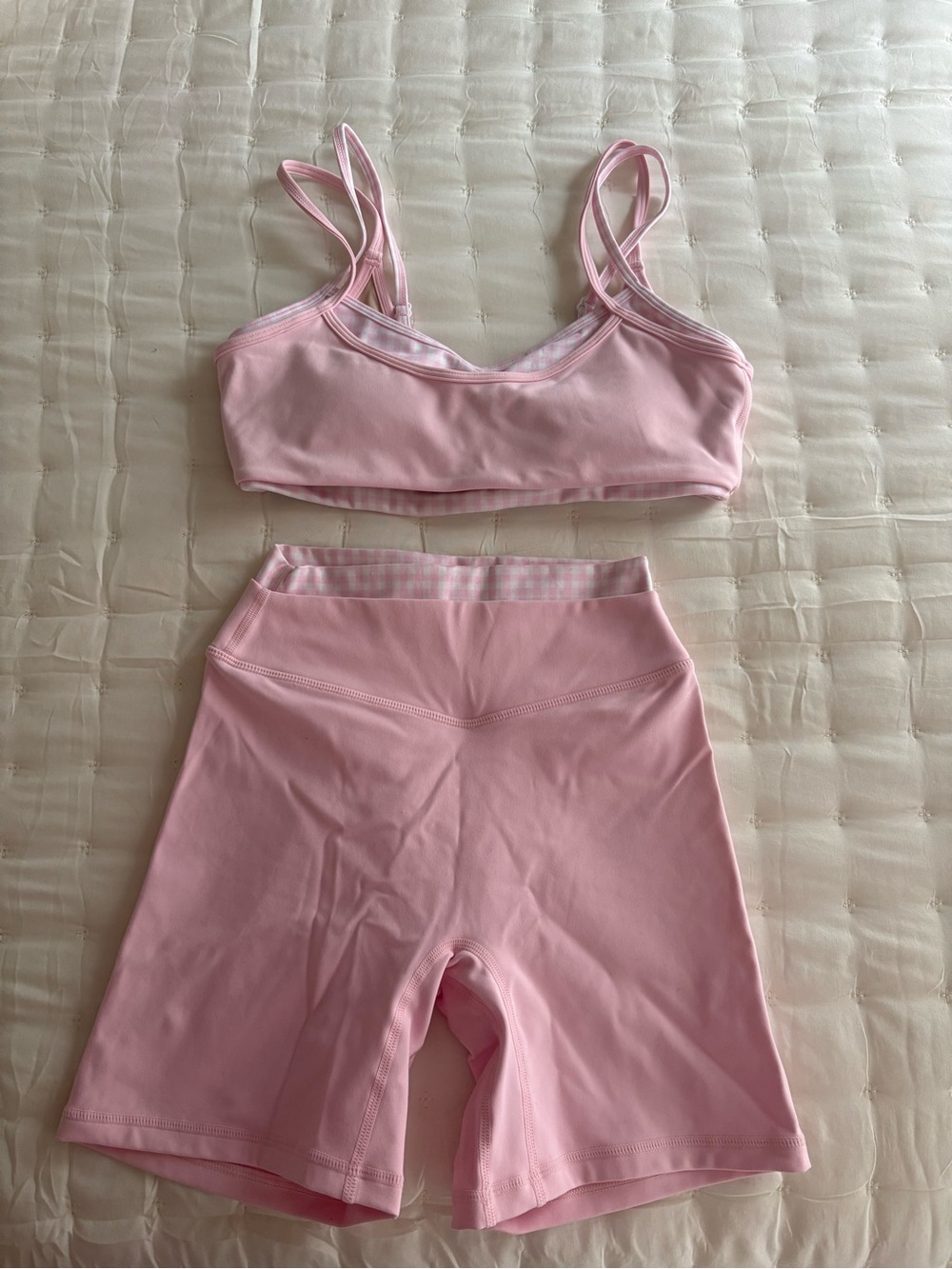 Liaison The Label Pink Gingham Set